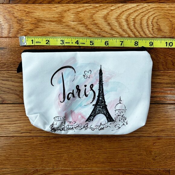 NWOT ICOLOR Paris Tote Bag and Pouch Combo - Beach Grocery Shopping Reusable - Picture 4 of 10